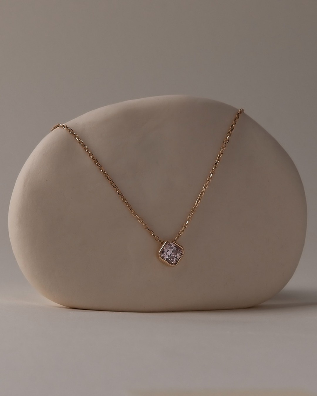 Blush Gold Necklace Product Image 01